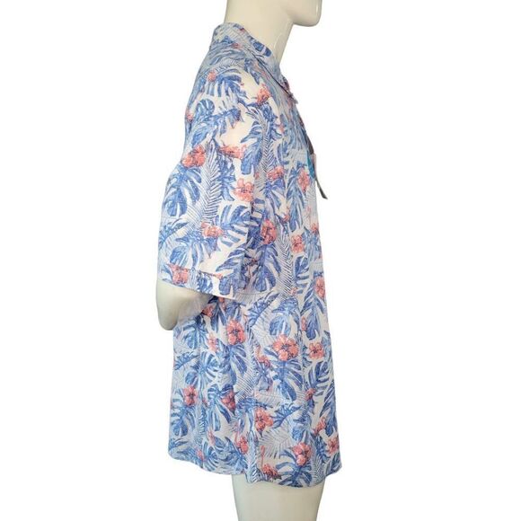 Men's IZOD Saltwater Beach Performance Printed Shirt (Size 3XL) - Picture 2 of 9